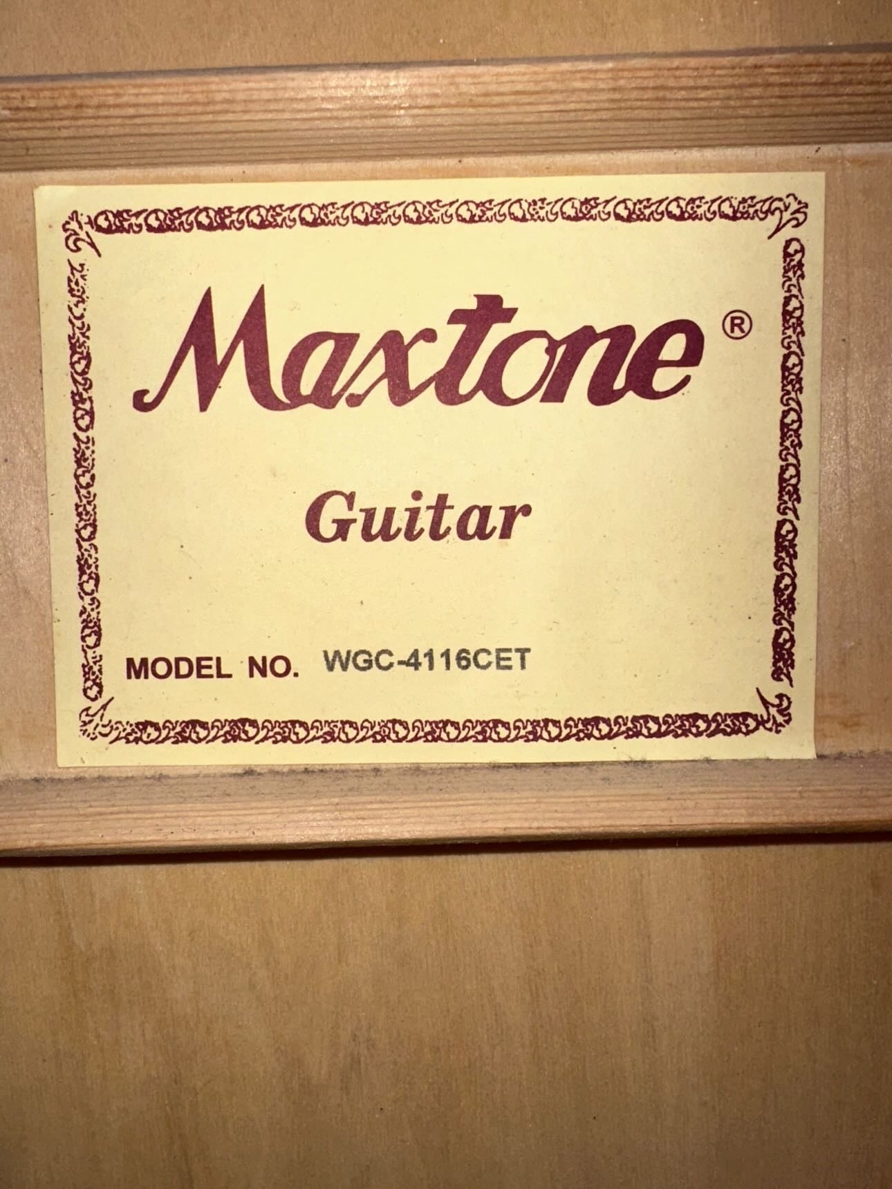 Maxtone WGC4116 CET Acoustic/Electric Guitar