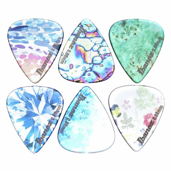 Ibanez PCP14MH-C1 Kaleido Picks(x6 Picks) 0.88 mm Medium - 9 JDs