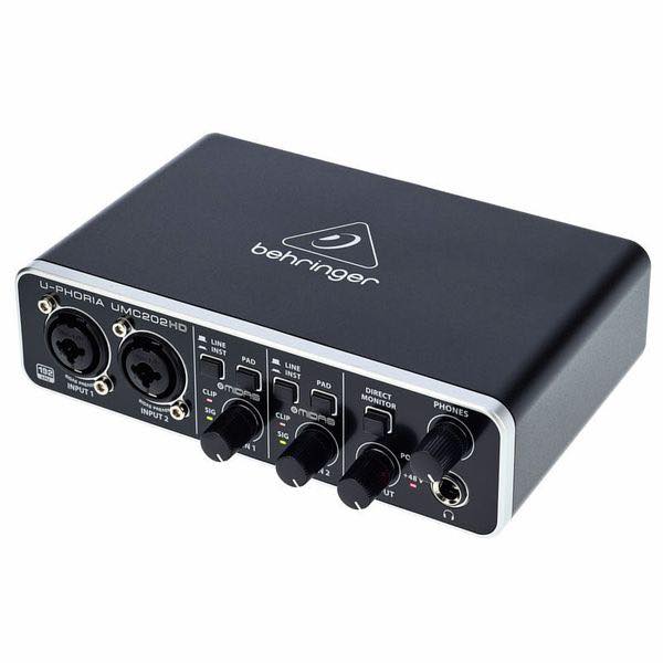 Behringer UMC 202 HD audio interface