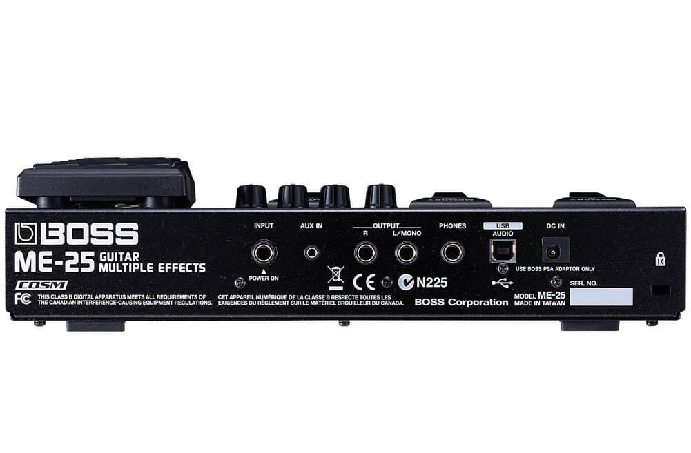 Boss ME-25 Guitar Multi-effects Pedal with built in looper