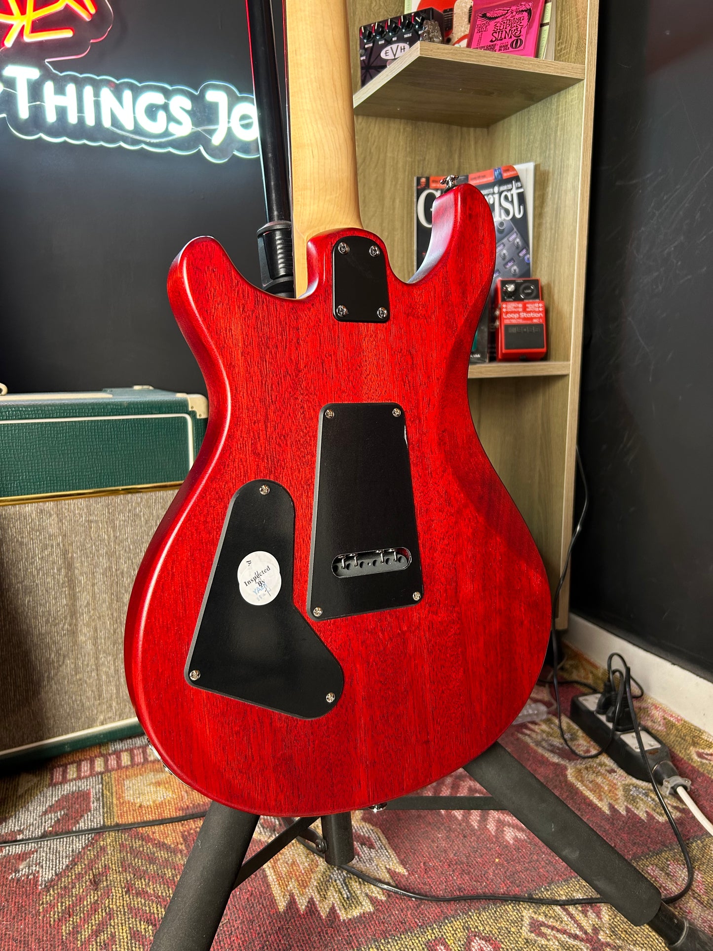 PRS SE CE 24 Standard Vintage Cherry Satin Electric Guitar