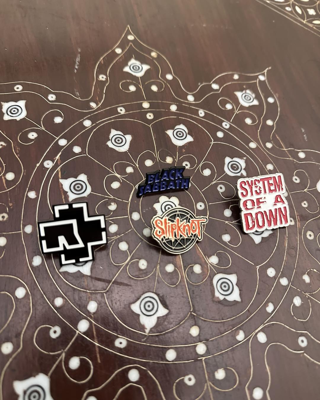 Heavy Metal Bands Pins