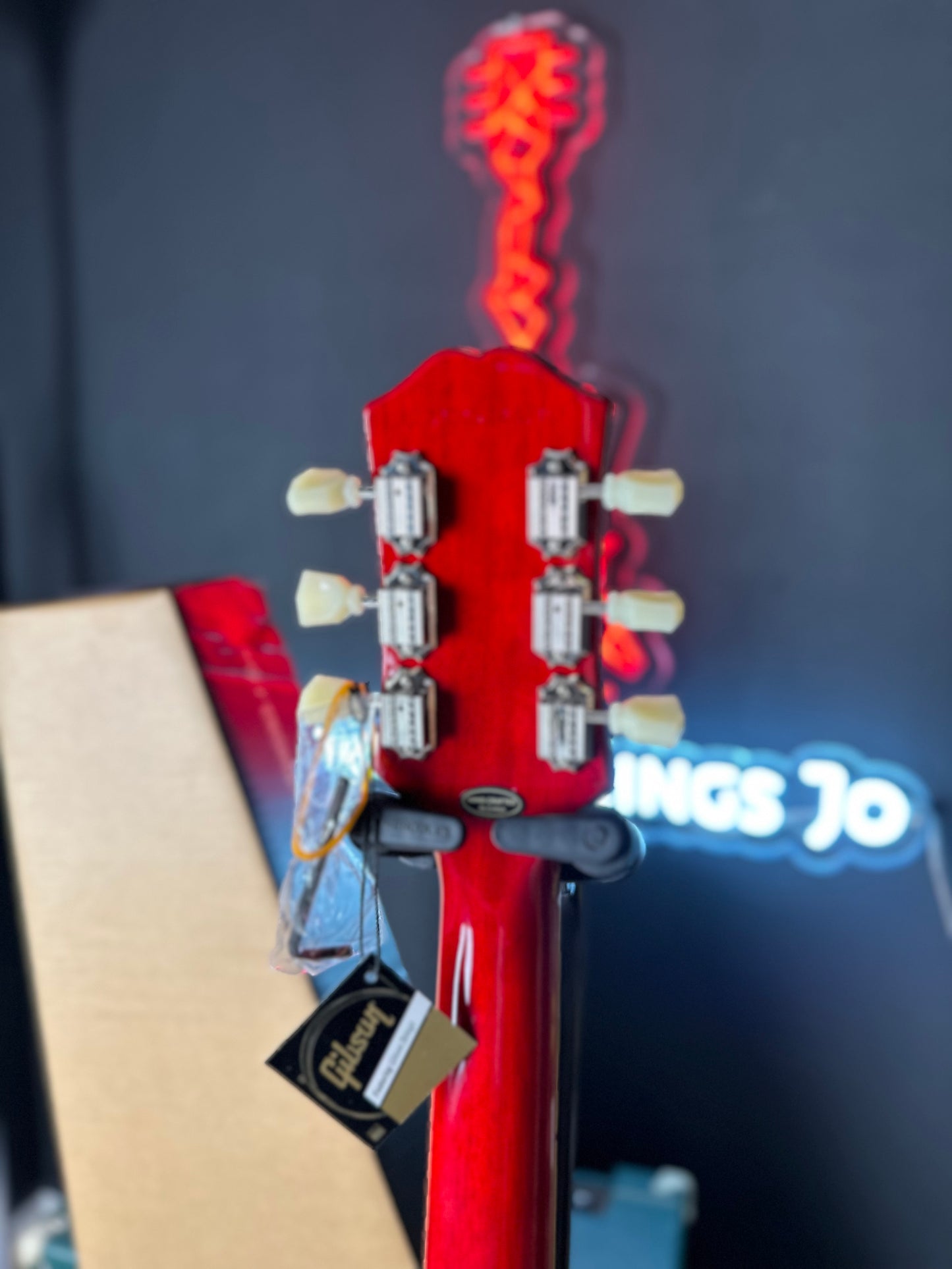 * Brand New * Epiphone Les Paul™ Standard ‘50s Transparent Cherry Electric Guitar