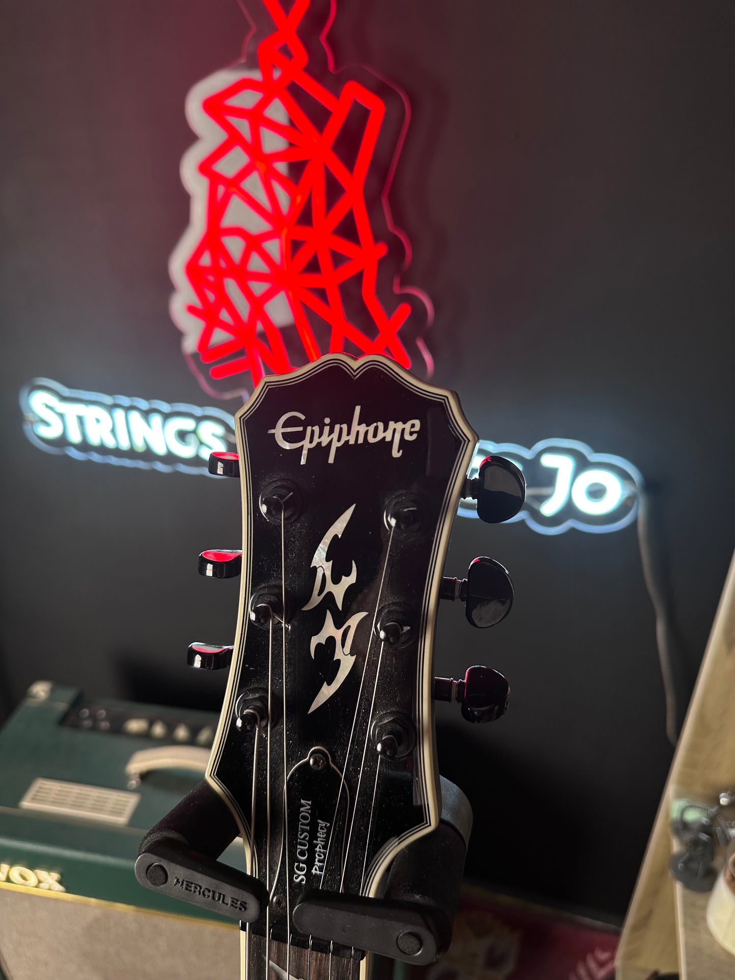 Epiphone SG Prophecy Midnight Ebony Electric Guitar
