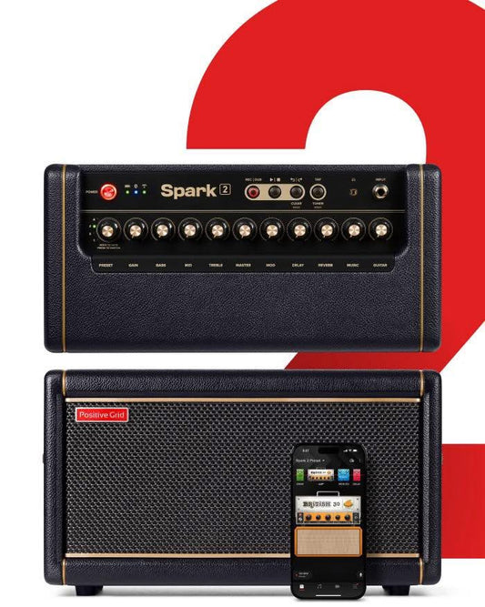 * Brand New * Positive Grid Spark 2 – 50W Smart Guitar Amp