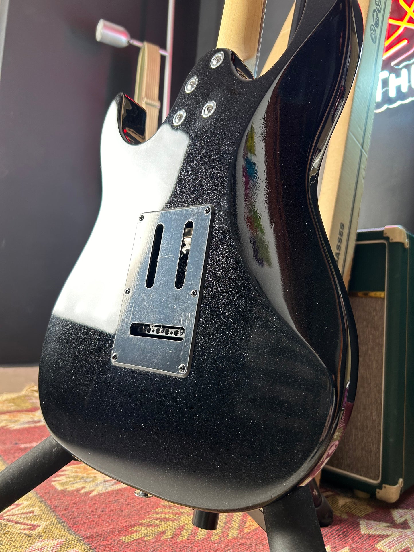 * Brand New * Ibanez GRX40 Black Night BKN Electric Guitar