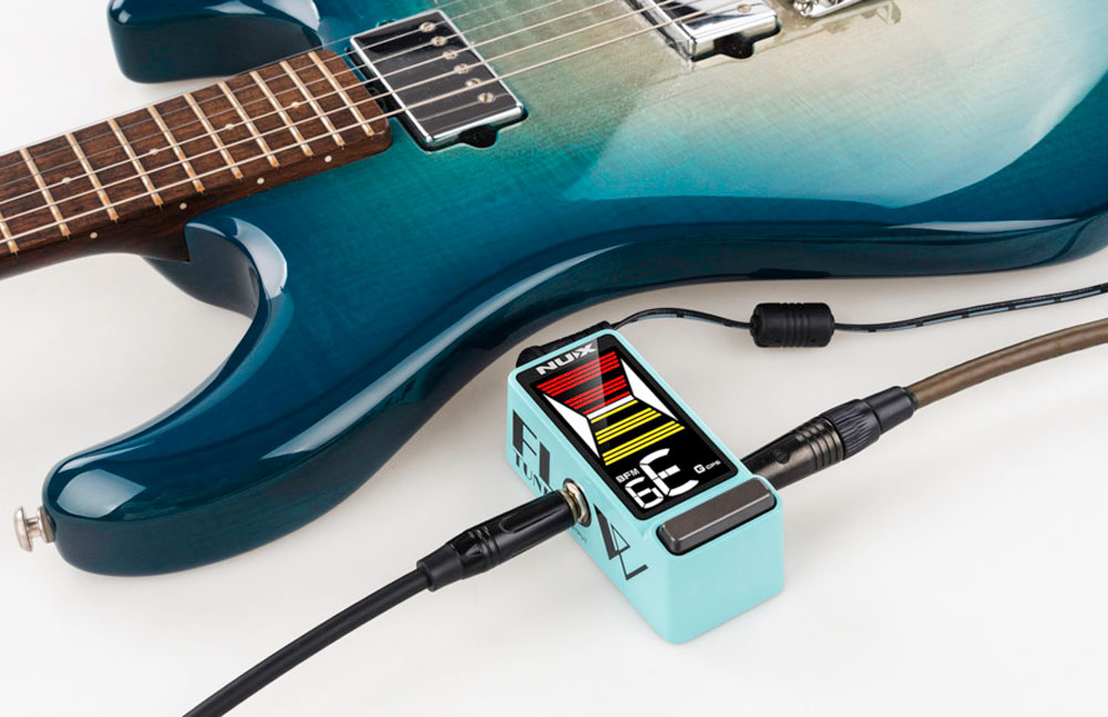 Nux NTU-3 Mkii Flow Tune Mini Tuner Pedal Sky Blue - 70 JDs