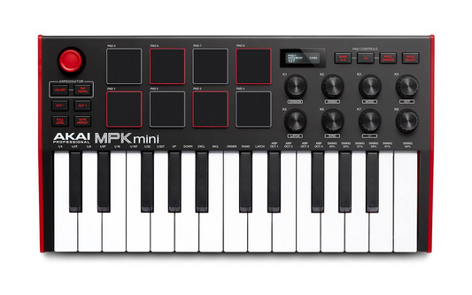 * Brand New * Akai Professional MPK Mini MKIII – 25 Key USB MIDI Keyboard Controller