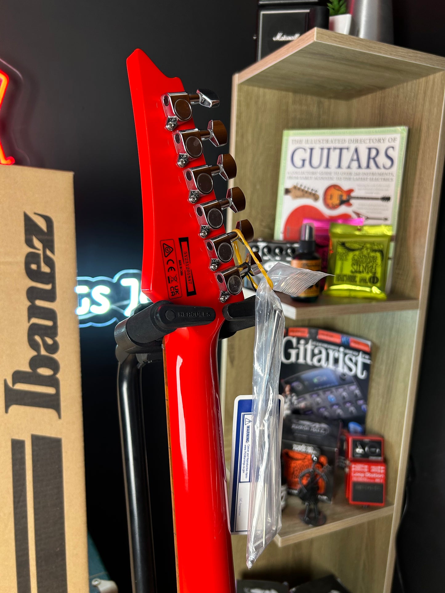 * Brand New * Ibanez GRX120SP-VRD Electric Guitar