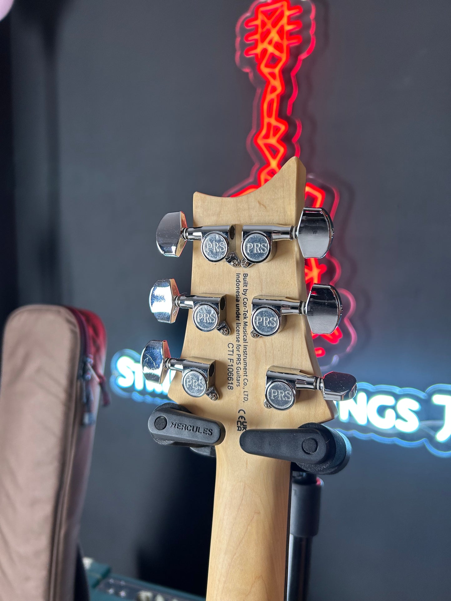 PRS SE CE 24 Standard Vintage Cherry Satin Electric Guitar