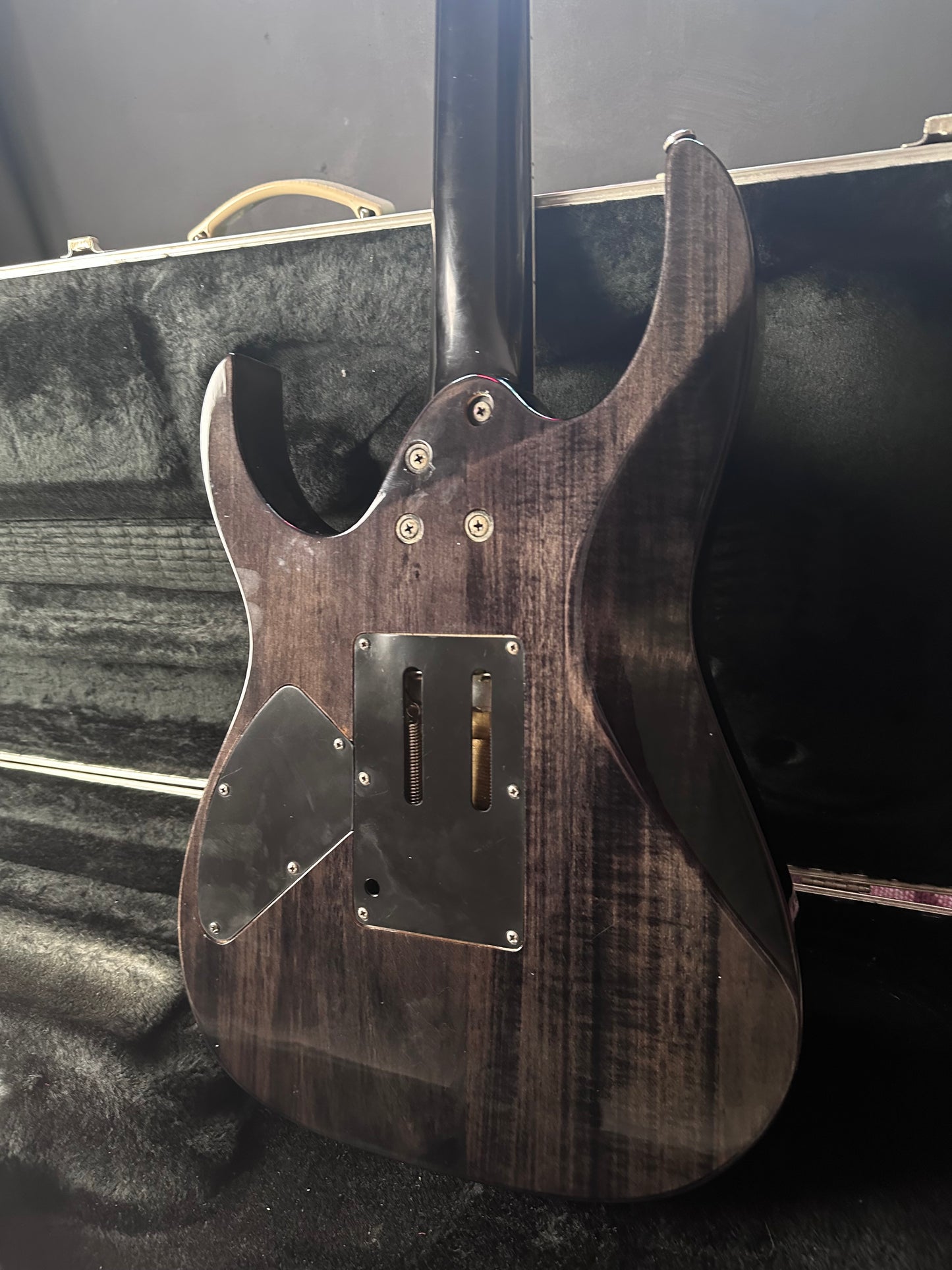 Ibanez RG320FM Trans Black Electric Guitar with Hardcase