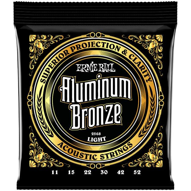 Ernie Ball Aluminum Bronze® Light Acoustic Guitar Strings (11-52)