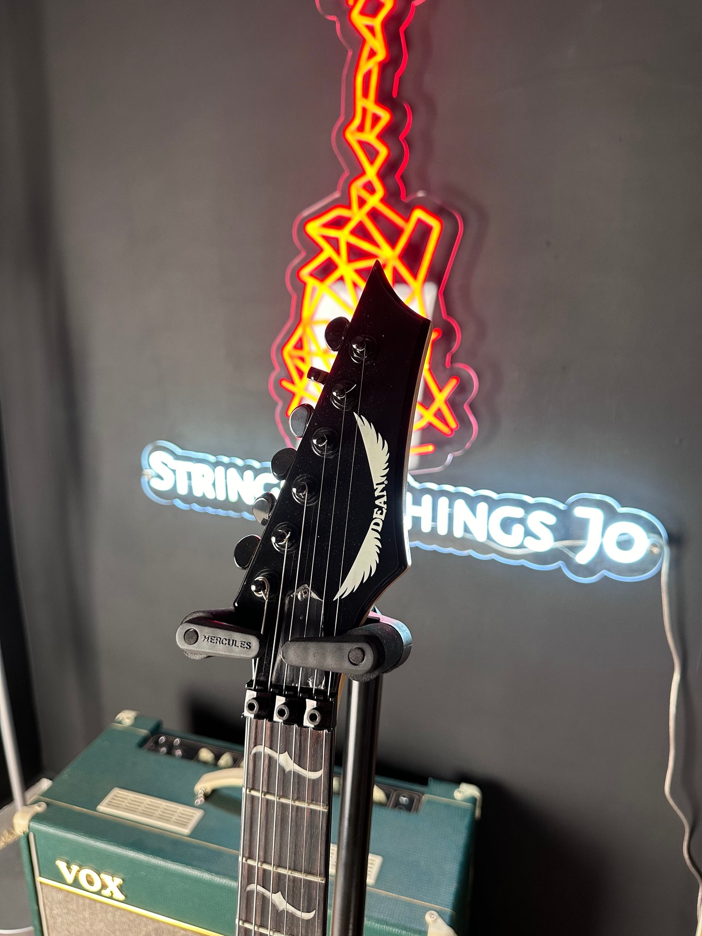 Dean Exile Select Floyd EMG BLK