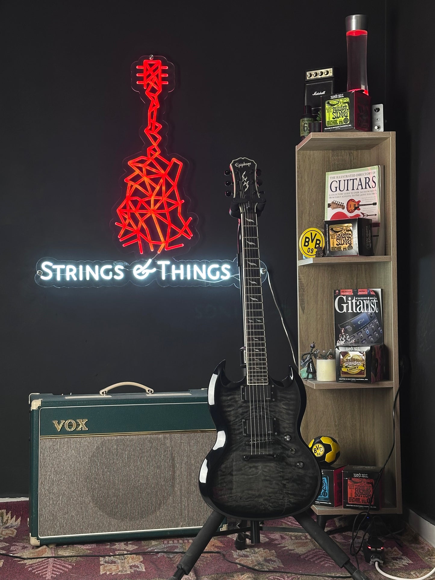 Epiphone SG Prophecy Midnight Ebony Electric Guitar