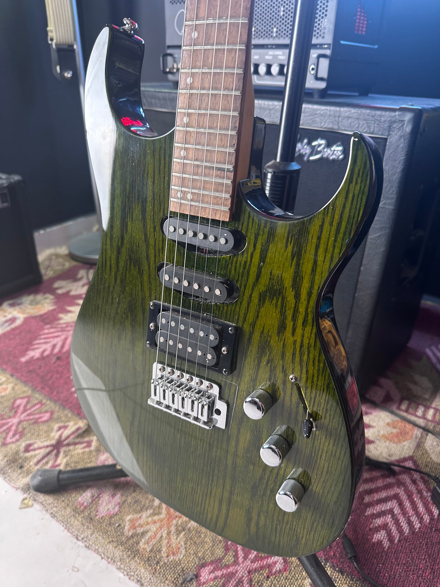 Samick Greg Bennett Interceptor HSS Electric Guitar