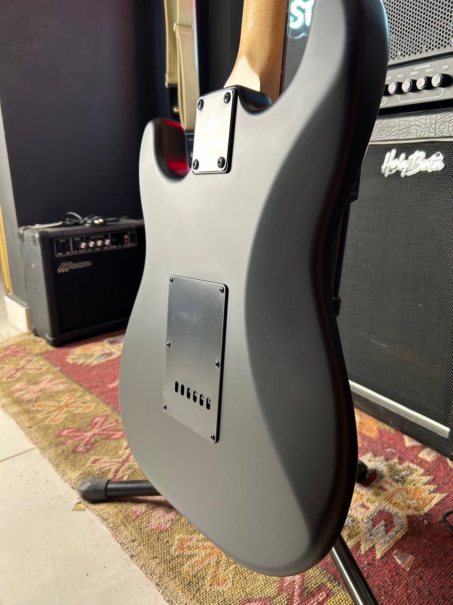 * Brand New * Moreno ST-100 HSS Electric Guitar + free bag and cable