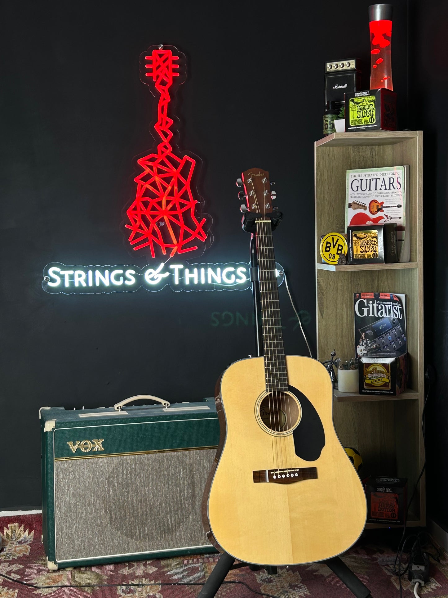 Fender CD60 V2 Nat Acoustic Guitar