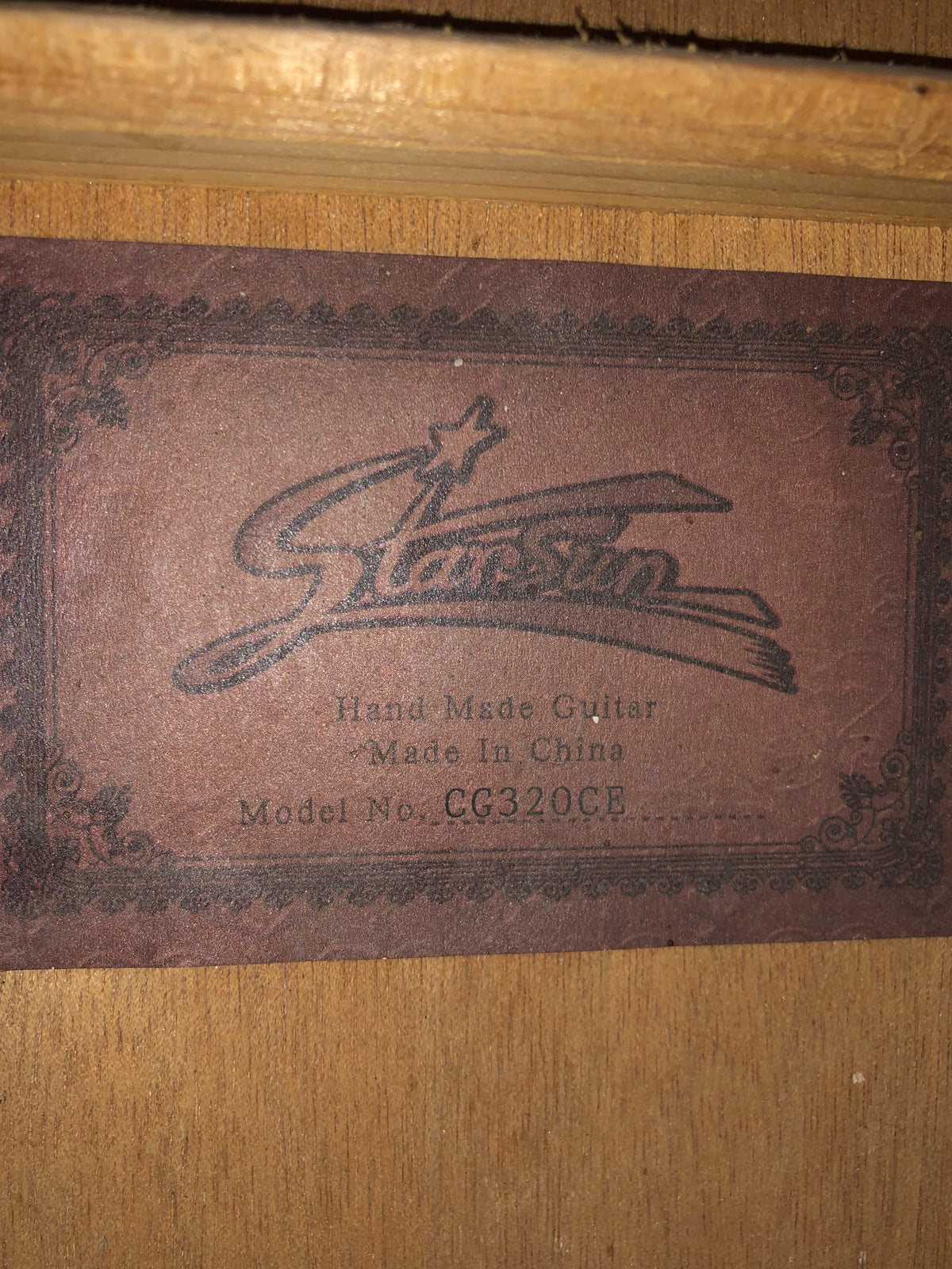 Starsun CG320CE Classical Electro-Acoustic Guitar