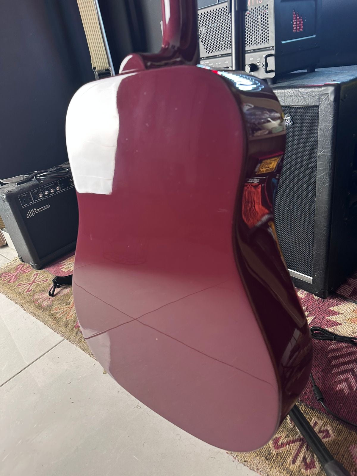 * Brand New * Epiphone Starling Acoustic Guitar Pack Wine Red