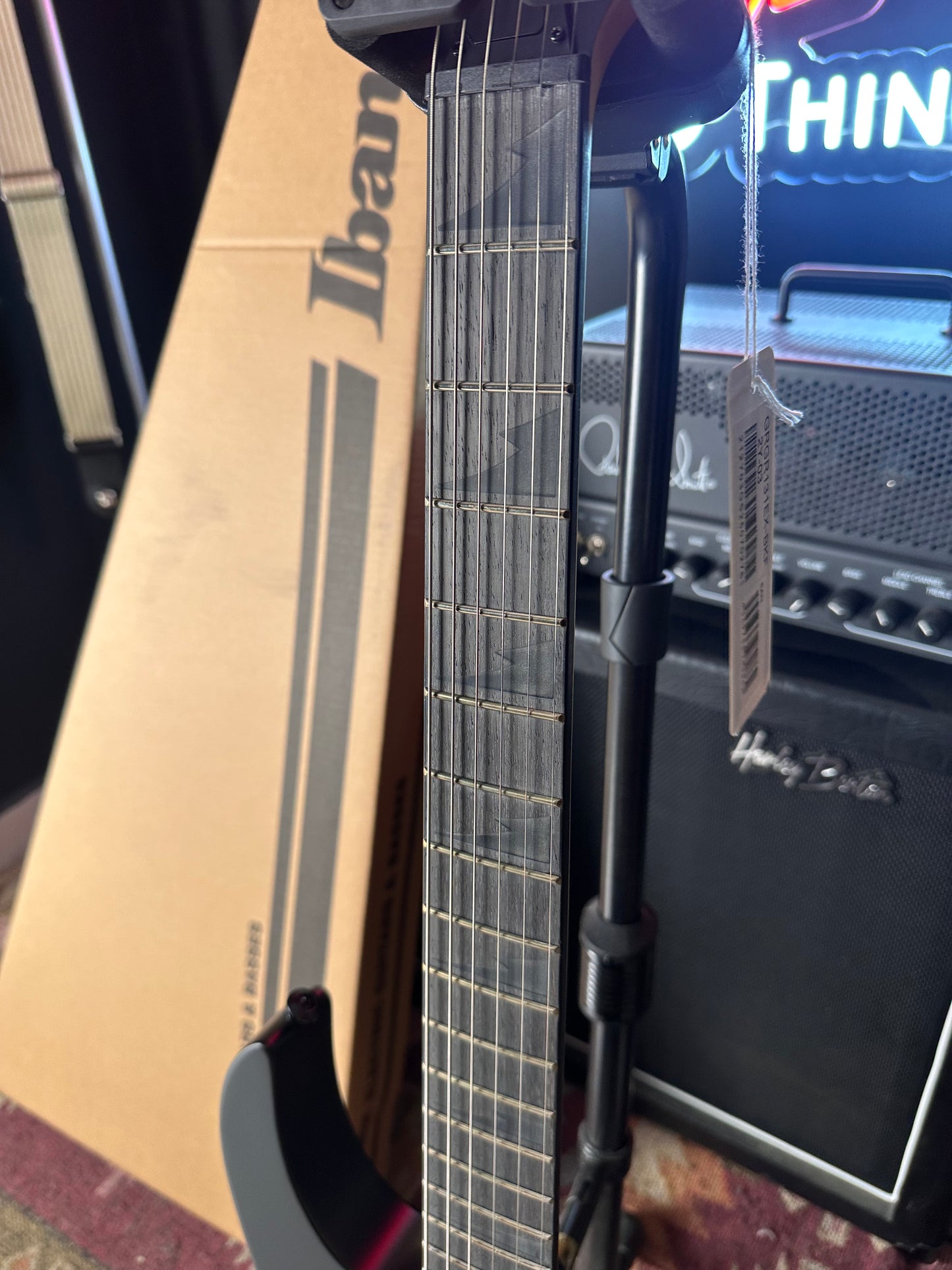 * Brand New * Ibanez GRGR131EX Black Flat Electric Guitar