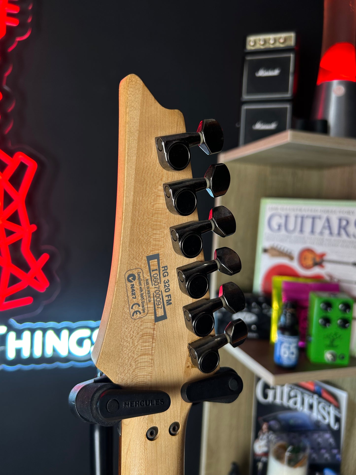 Ibanez RG320FM Trans Orange Electric Guitar
