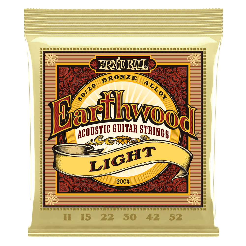 Ernie Ball Earthwood® Light Acoustic Guitar Strings (11-52)