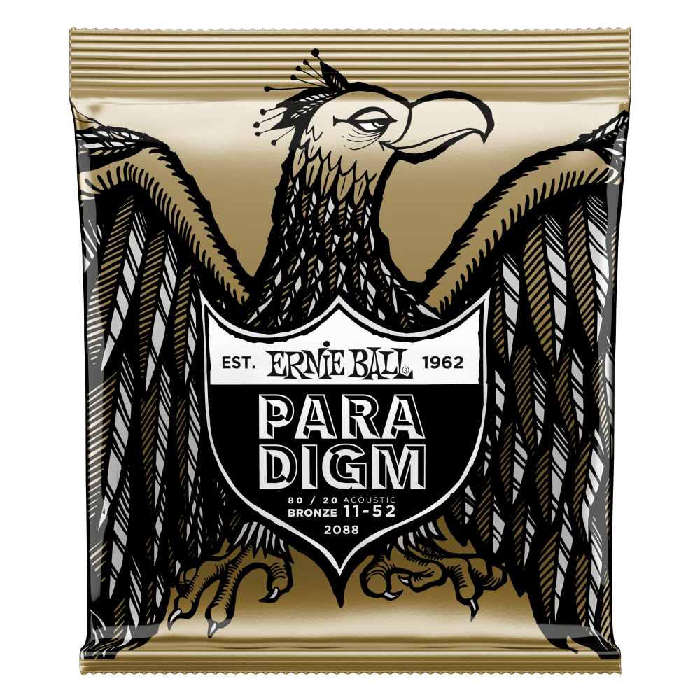 Ernie Ball Paradigm® 80/20 Light Acoustic Guitar Strings (11-52)