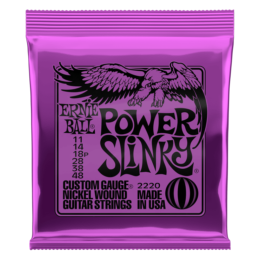 Ernie Ball Power Slinky® Electric Guitar Strings (11-48)