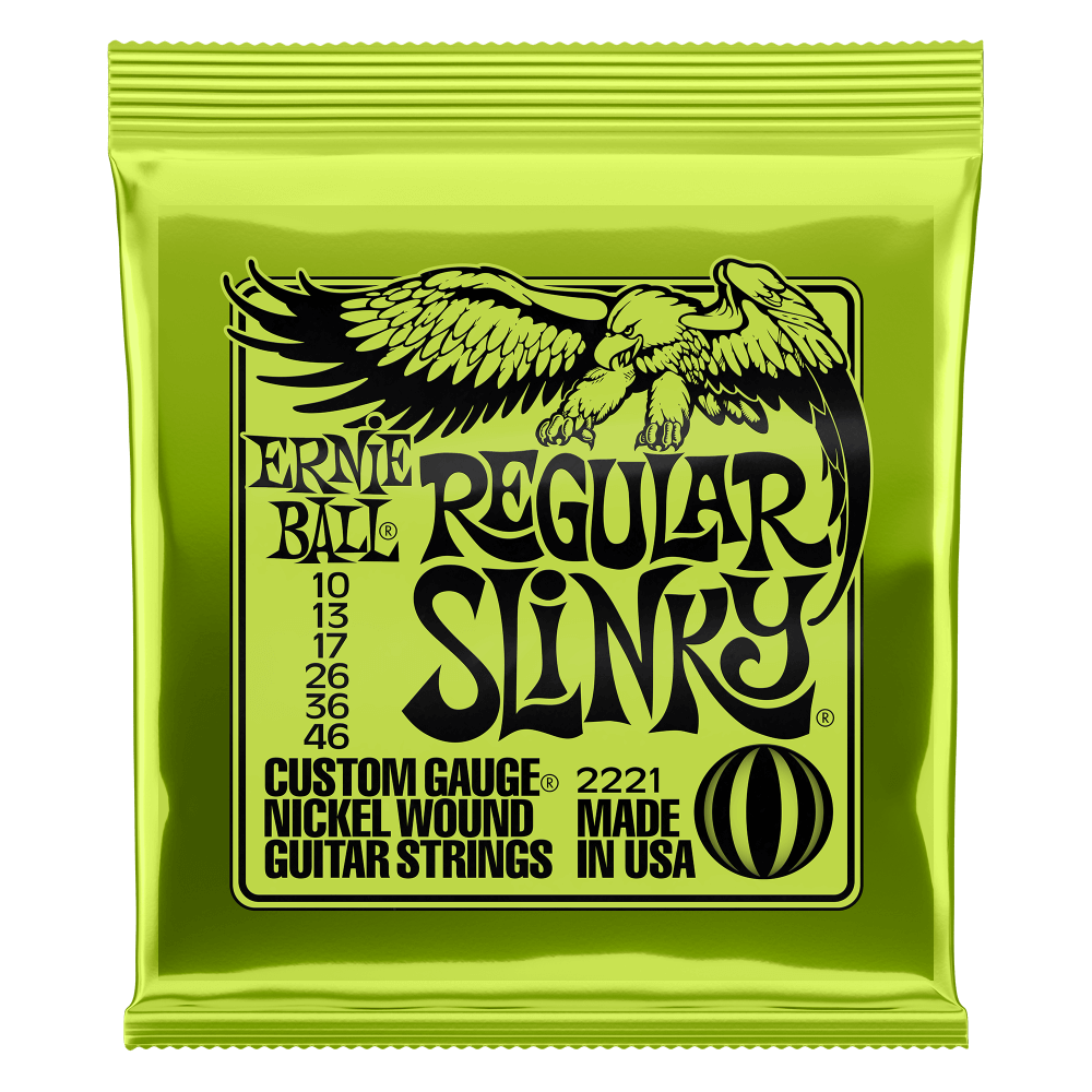 Ernie Ball Regular Slinky® Electric Guitar Strings (10‑46)