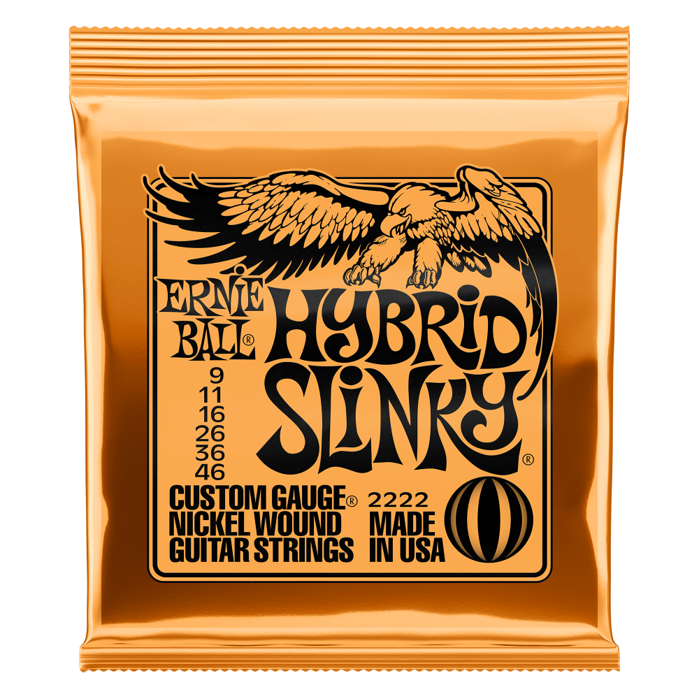 Ernie Ball Hybrid Slinky® Electric Guitar Strings (9-46)