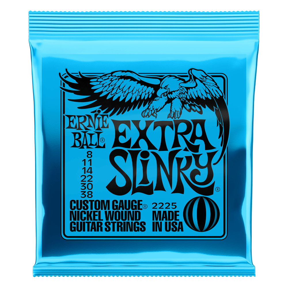 Ernie Ball Extra Slinky® Electric Guitar Strings (8-38)