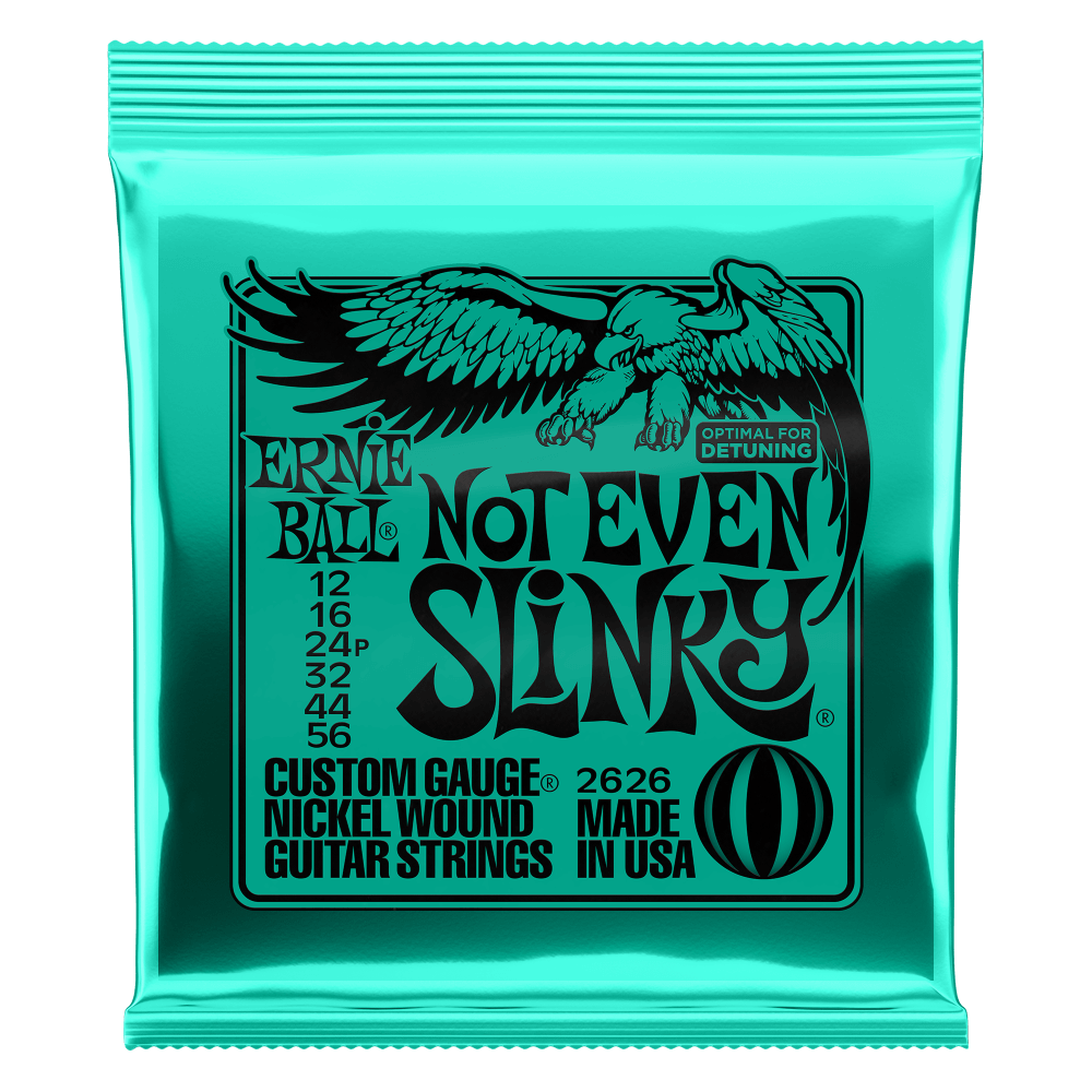 Ernie Ball Not Even Slinky® Electric Guitar Strings (12‑56)