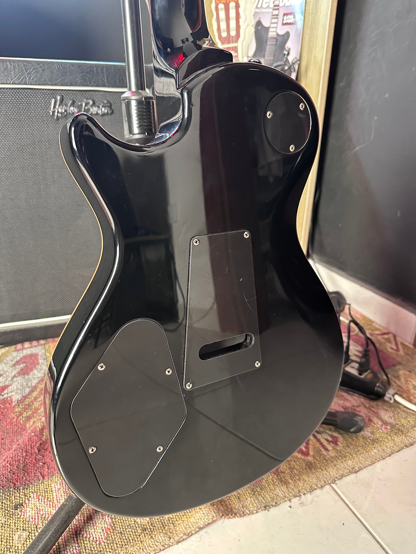 PRS SE Mark Tremonti Custom Signature Gray Black Electric Guitar
