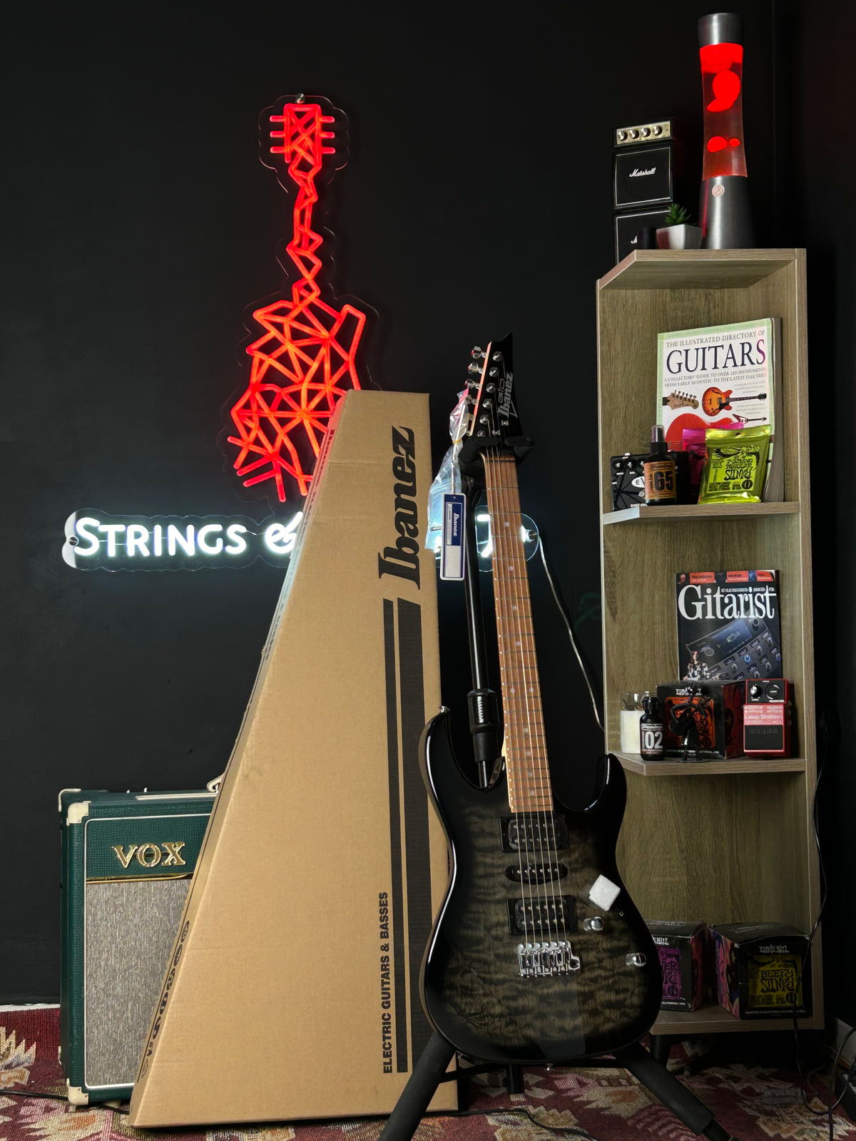 * Brand New * Ibanez GRX70QA TKS Electric Guitar * Brand New * Ibanez GRX70QA TKS Electric Guitar