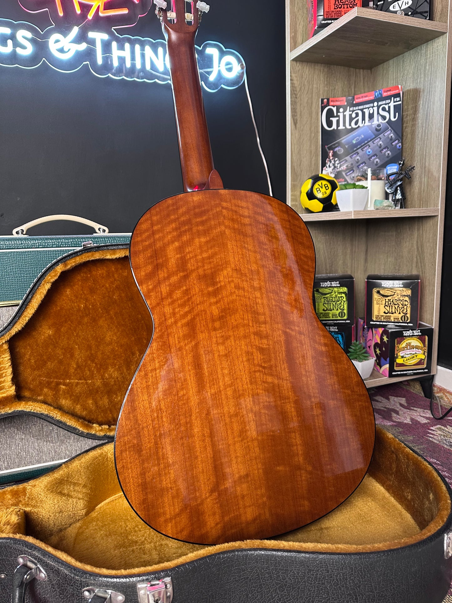 Yamaha CGX102 Plugged Classical Guitar with hardcase