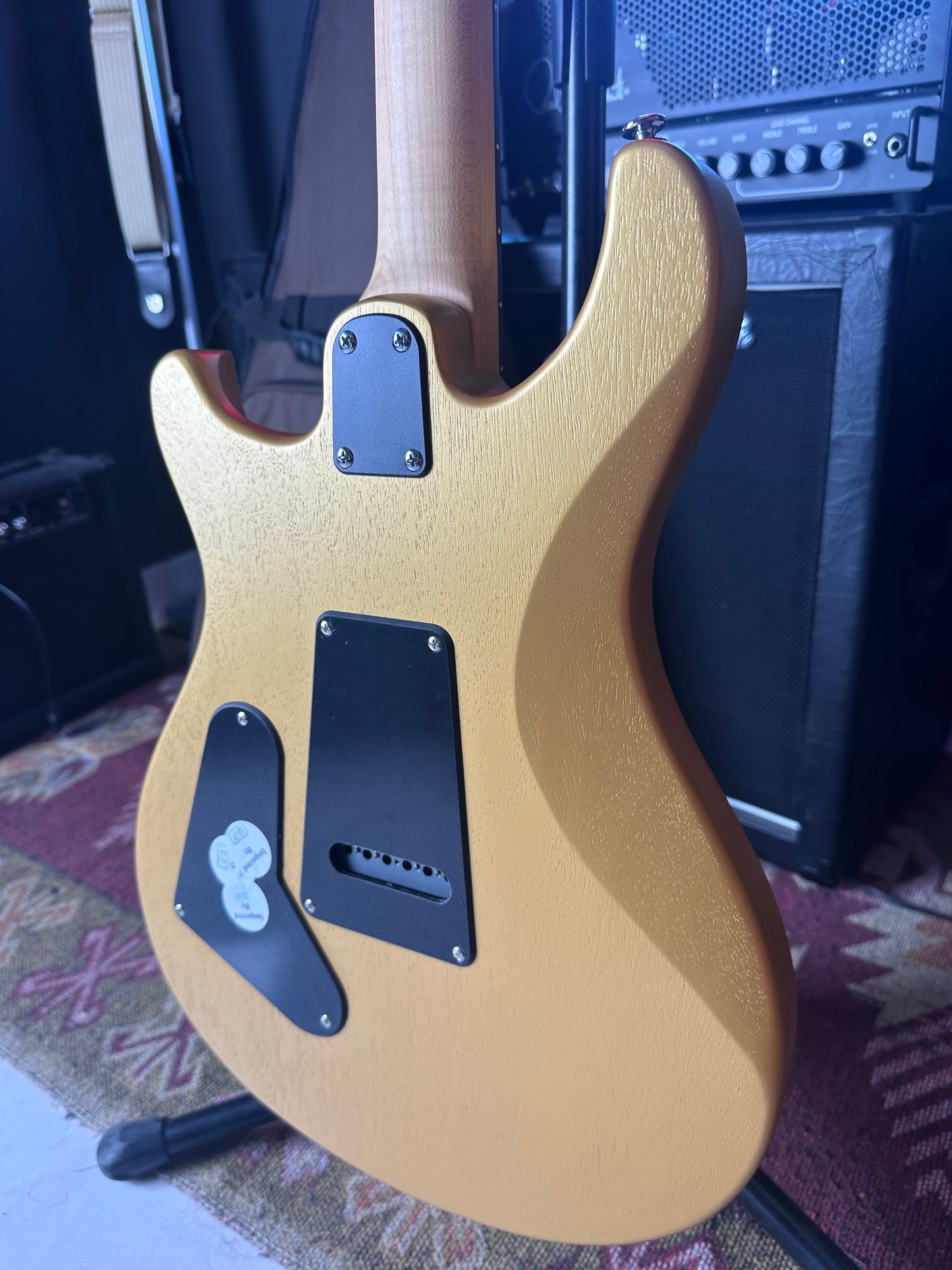 * Brand New * PRS SE CE 24 Standard Metallic Gold Satin Electric Guitar