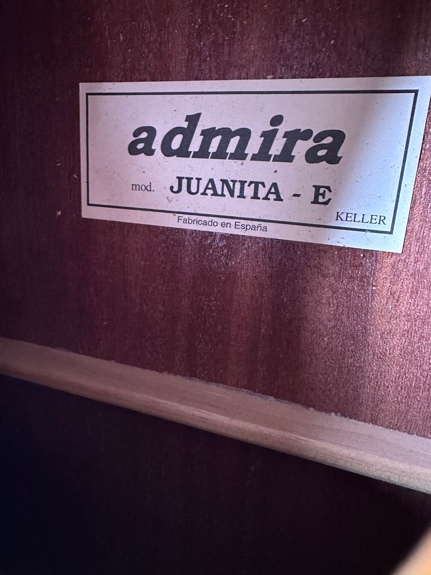 Admira Juanita E Electro-Classical Guitar