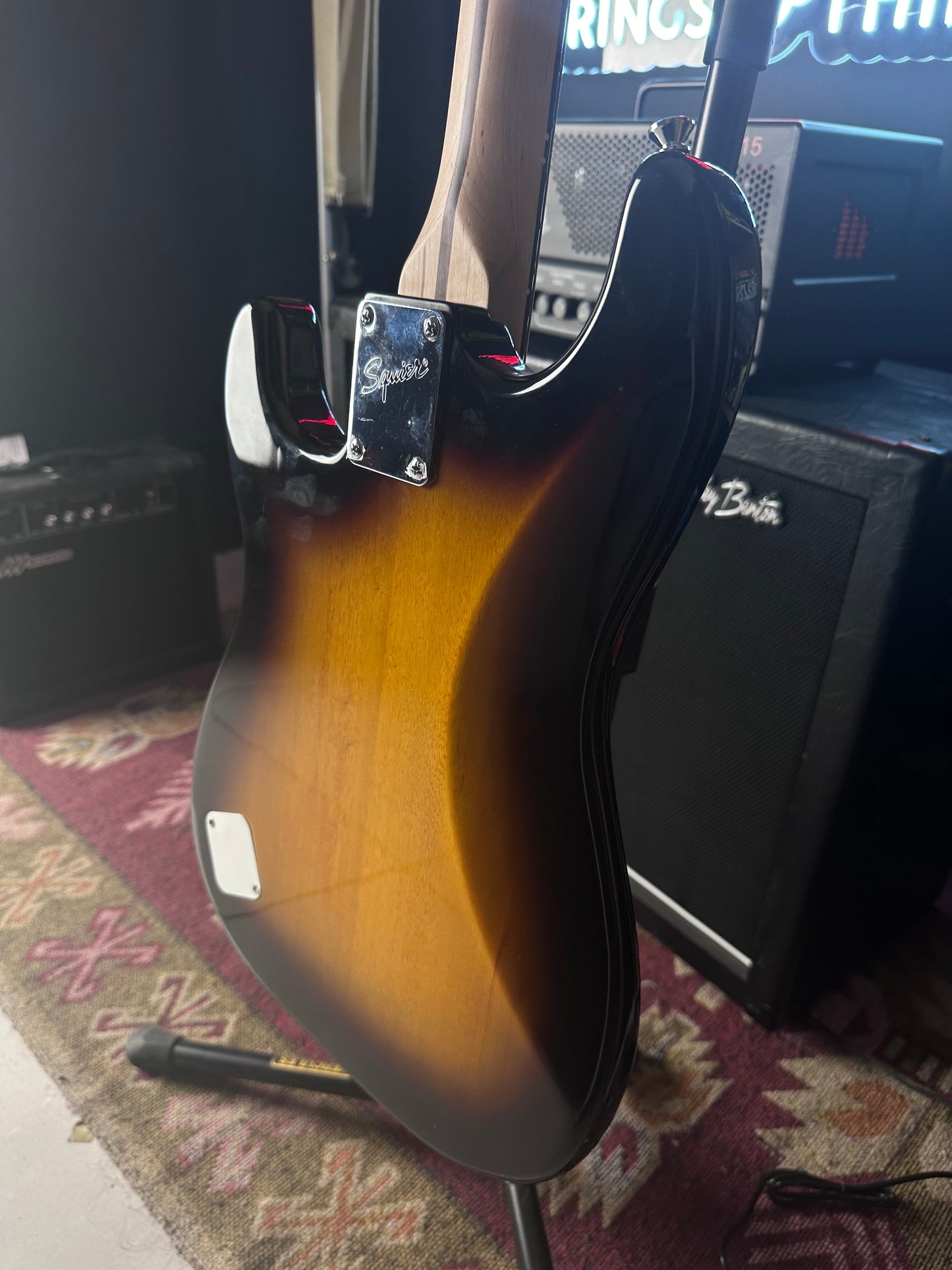 Squier by Fender Mini Strat (3/4sized) electric guitar
