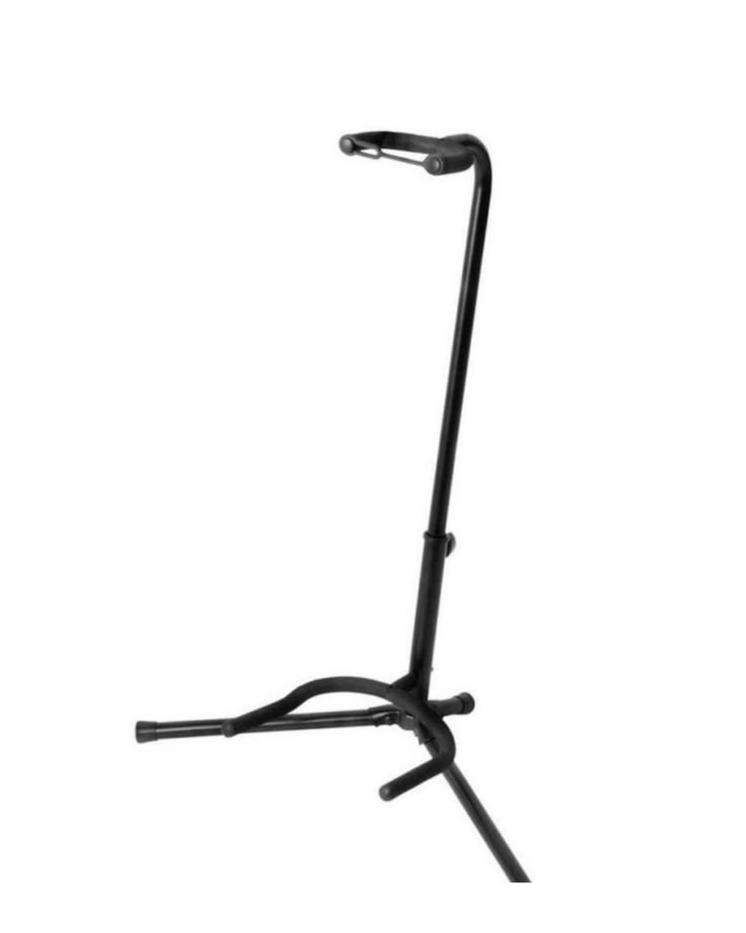 Metal guitar stand with neck support lock Metal guitar stand with neck support lock