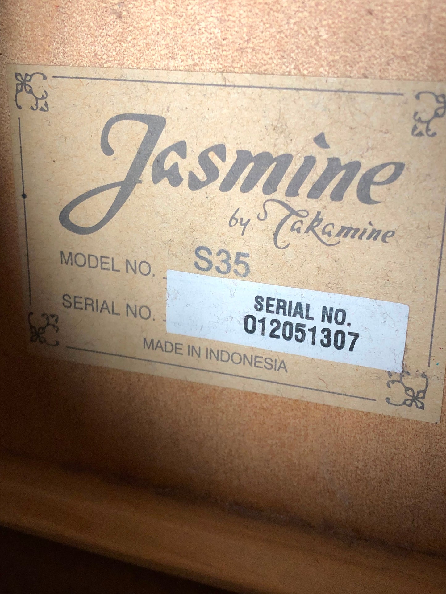 Jasmine S35 Dreadnaught Acoustic Guitar