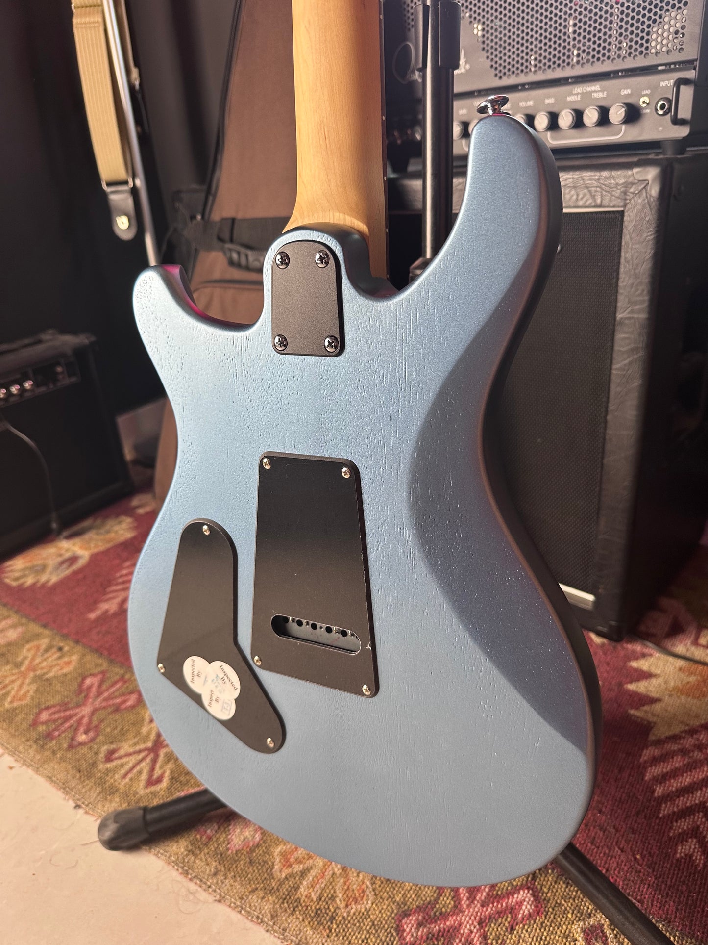 * Brand New * PRS SE CE 24 Standard Ice Blue Metallic Satin Electric Guitar