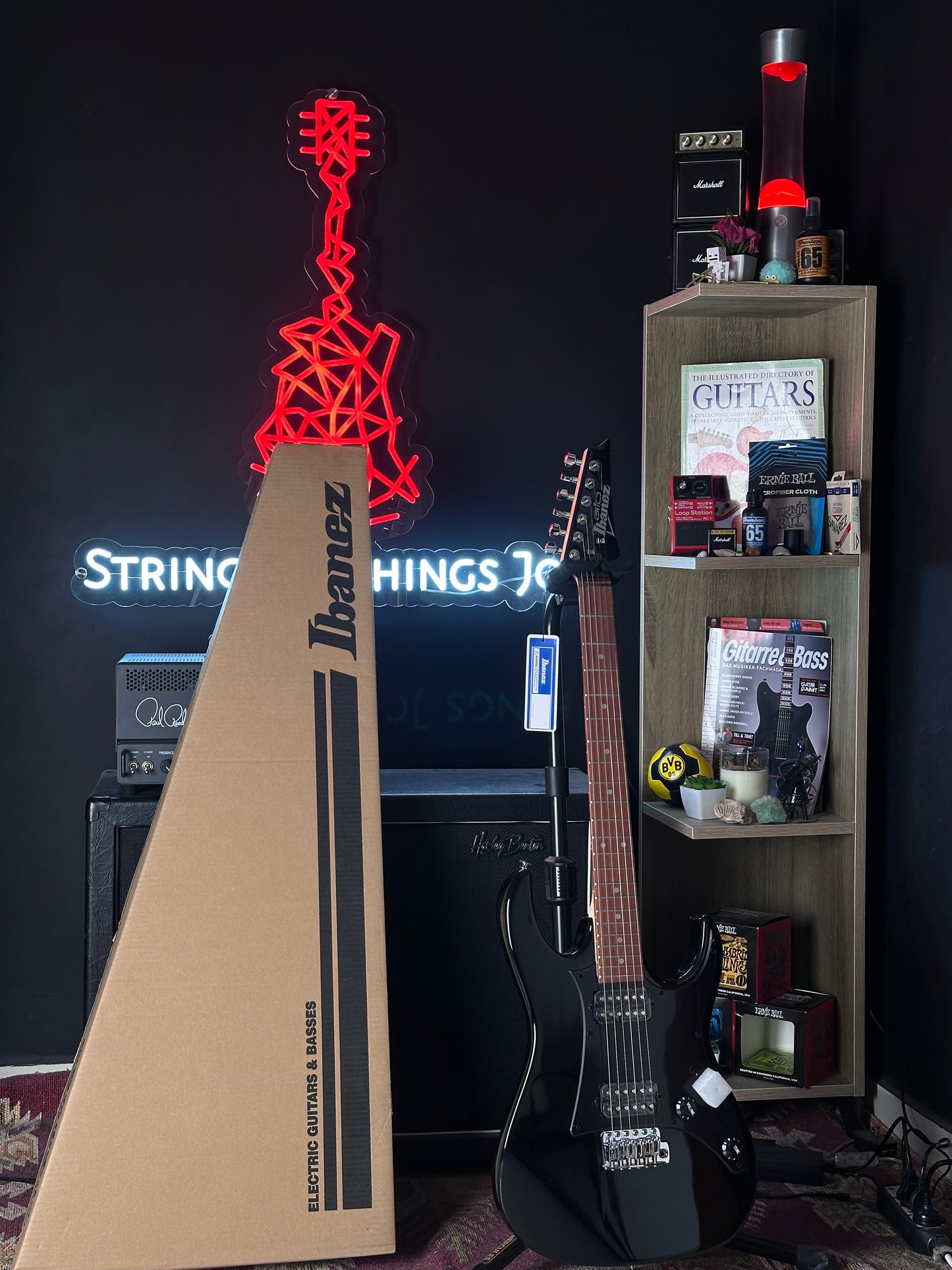 * Brand New * Ibanez GRX-20BKN Electric Guitar