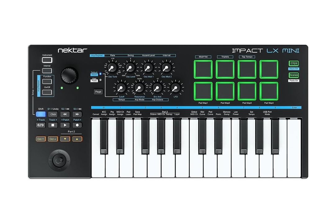 * Brand New * Nektar Impact LX Mini 25-key USB MIDI Controller * Brand New * Nektar Impact LX Mini 25-key USB MIDI Controller