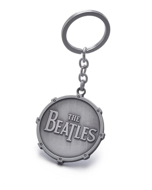 The Beatles Drum Keyring (Silver)