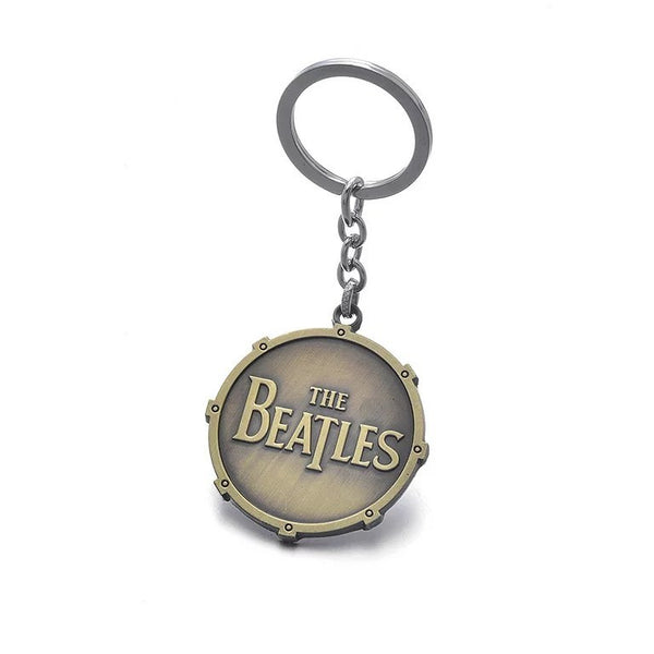 The Beatles Drum Keyring (Bronze) – Strings & Things Jo