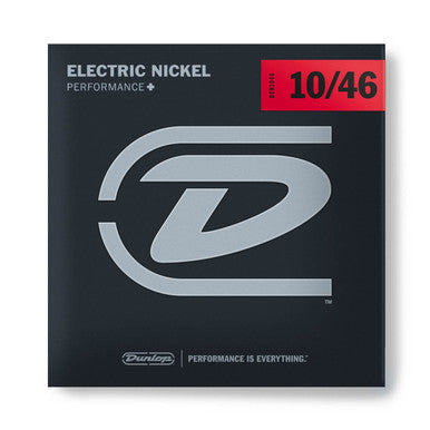Dunlop Electric Nickel Performance + ® Electric Guitar Strings (10-46)