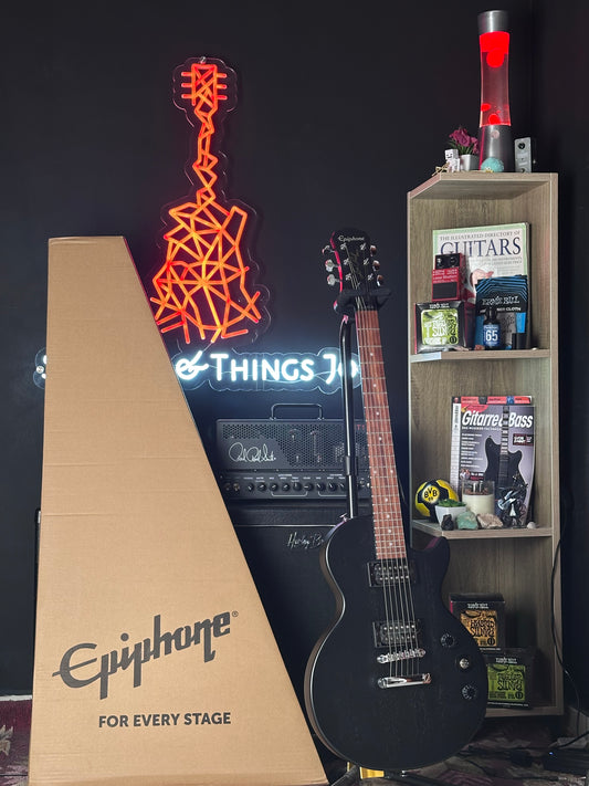 * Brand New * Epiphone Les Paul Special Satin E1 Charcoal Electric Guitar