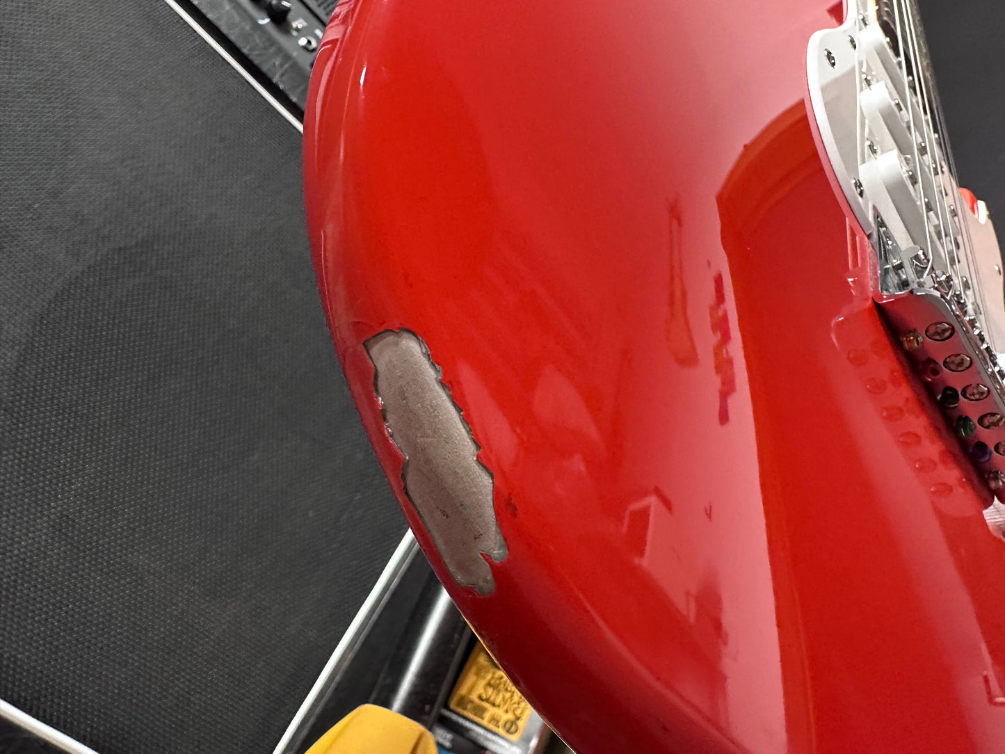 Squier HT Stratocaster SSS Fiesta Red Electric Guitar