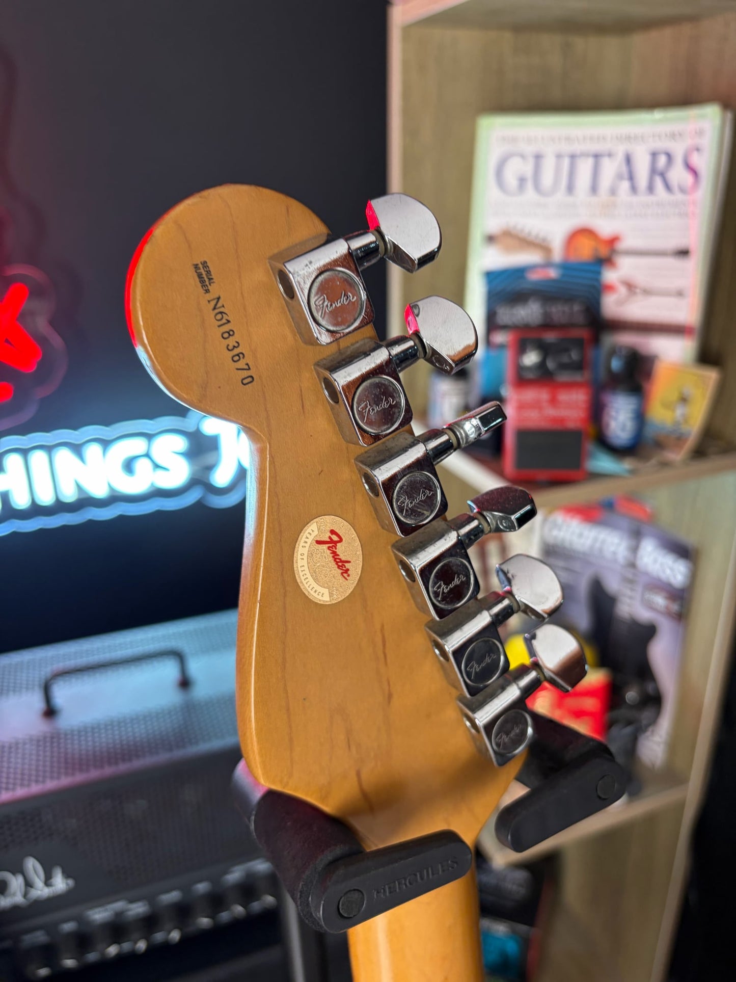 Fender American Standard 50th anniversary “Black Strat” Stratocaster