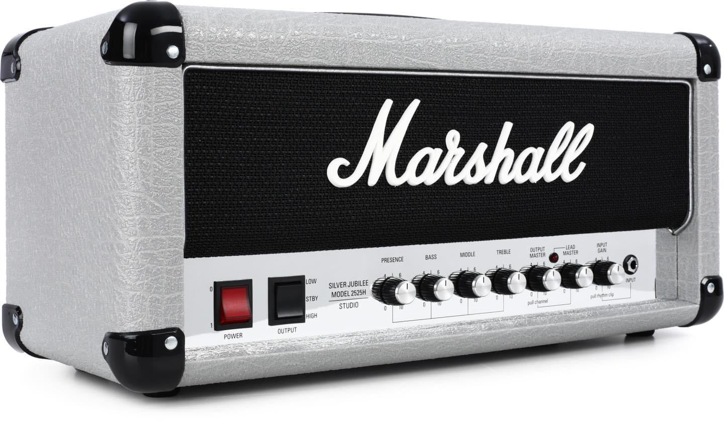 Marshall 2525H Mini Silver Jubilee 20/5-watt Tube Head Guitar Amplifier